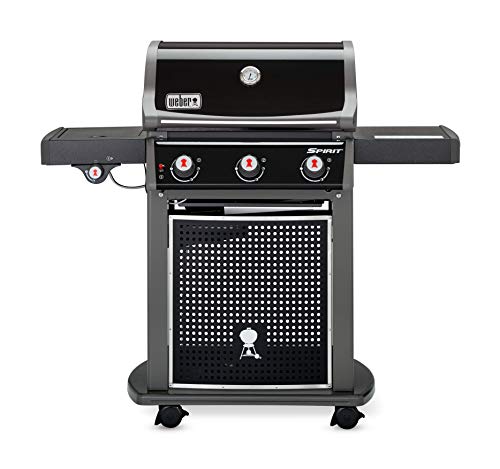Weber Spirit E-320 Classic Gasgrill, 3 Brenner + Seitenbrenner, Schwarz (46415079)