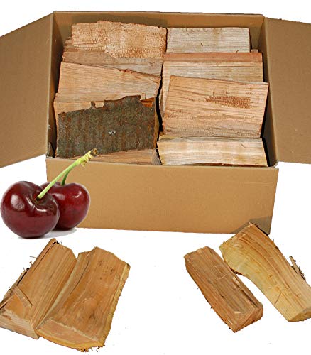 KIRSCHE Smokerholz 15KG von Landree® Cherry BBQ Holz Räucherholz Smoker Wood