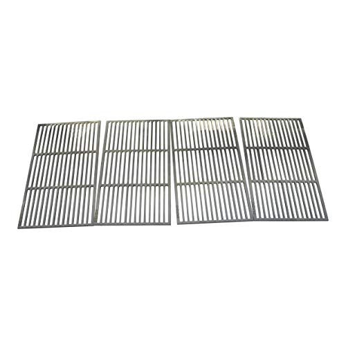 Grillrost Edelstahl V2A Ersatzrost 4-teilig, passt für Grills Weber Genesis II 2 E-610 GBS/LX E-640 GBS/LX S-640 GBS/ab Modell 2017 / E 610/640 / S 640