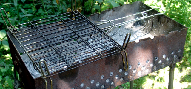 rostiger grill