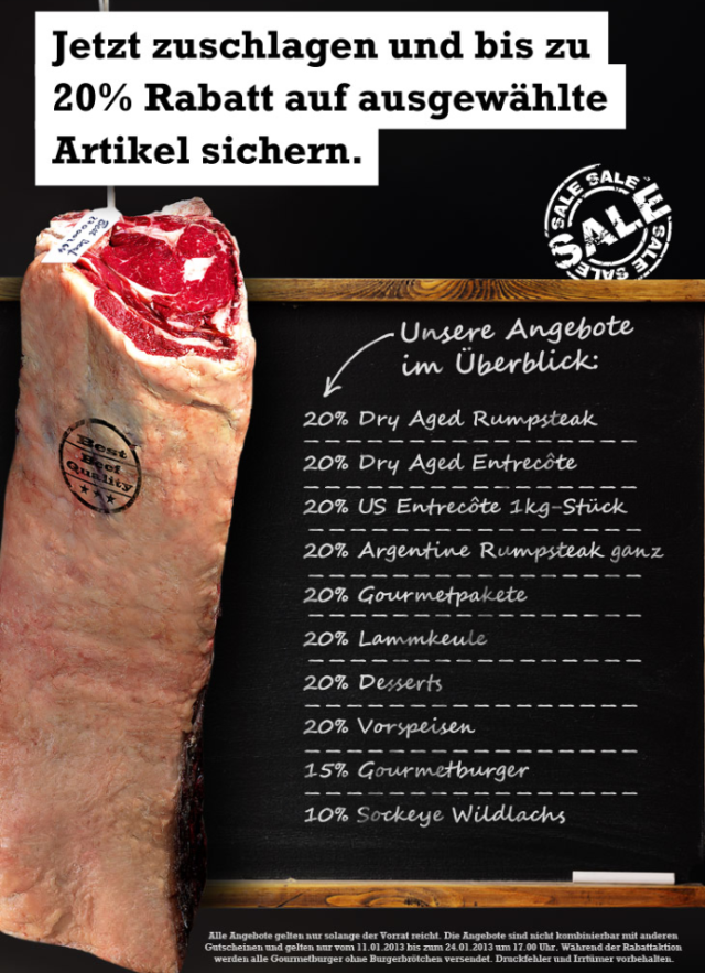 Gourmetfleisch Angebote