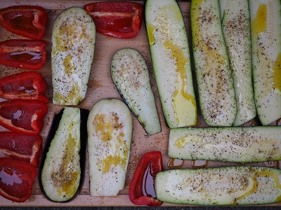 vegetarisches Grillgemüse