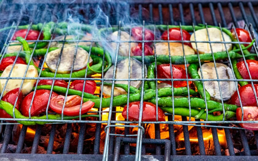 green and red vegetable in pack
